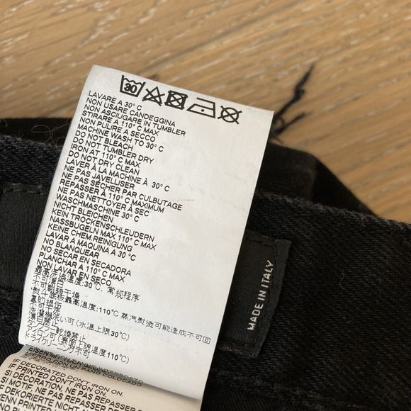 Dsquared2 Cool Guy Jean Mens 48 Black Distressed W31 L33 Italy Great Condition - Picture 13 of 14